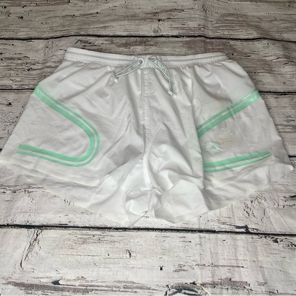 Adidas by Stella McCartney Pants - Adidas by Stella McCartney White Women's Athletic Shorts
